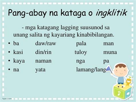 Pang Abay Na Pamanahon Uri Ng Pang Abay K To 12 Lesson Sa Filipino