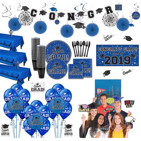 Party City Ultimate Congrats Grad Graduation Party Kit For 100 Guests Everything You Need For