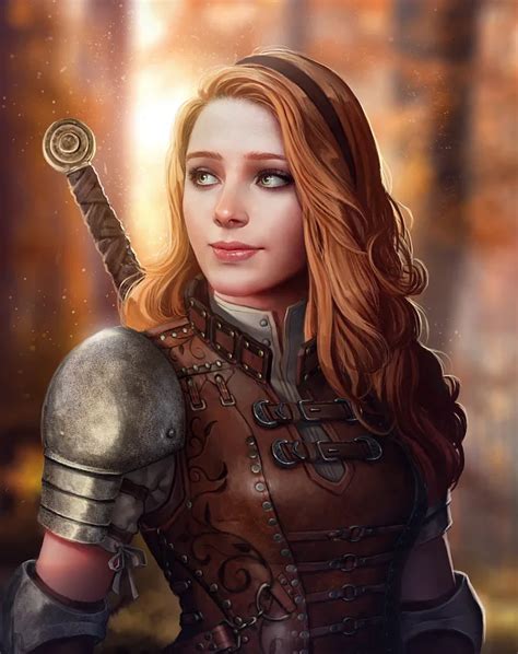 Illustrate Your Rpg Character Portrait On Realistic Style In