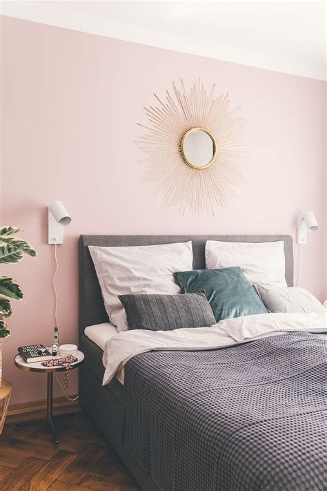 Stillleben vor der schlafzimmerwand eine wand, viele ideen: Schlafzimmer Wand Rosa-3 - Josie Loves