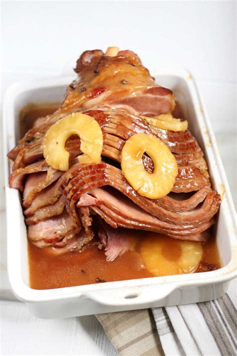 Brown Sugar Glazed Ham Easy Ham Glaze A Farmgirls Kitchen