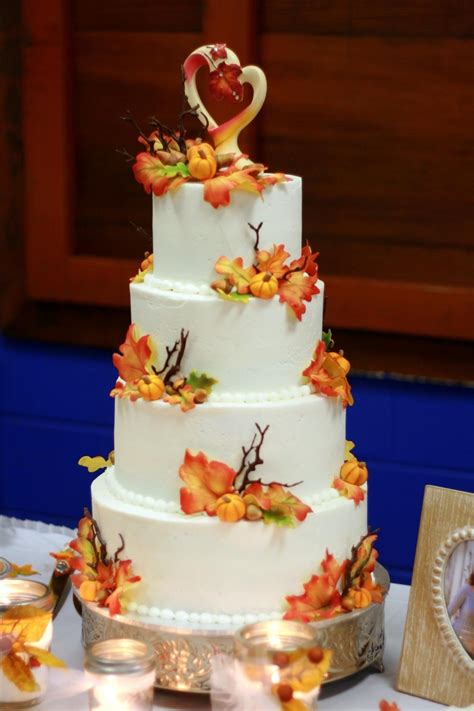 See more ideas about cake, wedding cakes, wedding cake two tier. Autumn Wedding - CakeCentral.com