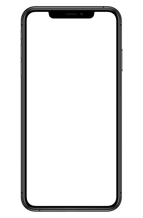 Iphone Xs Max Template Png : Polish your personal project or design png image