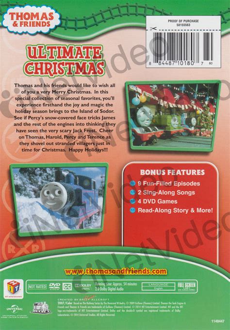 Thomas And Friends Ultimate Christmas Universal On Dvd Movie