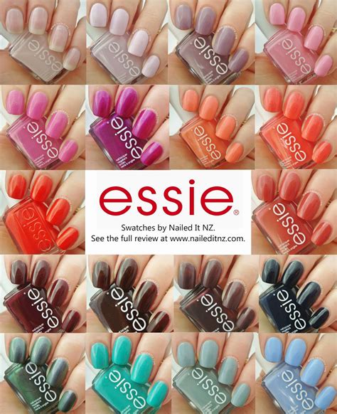 Essie Nail Lacquer Swatches And Reviews