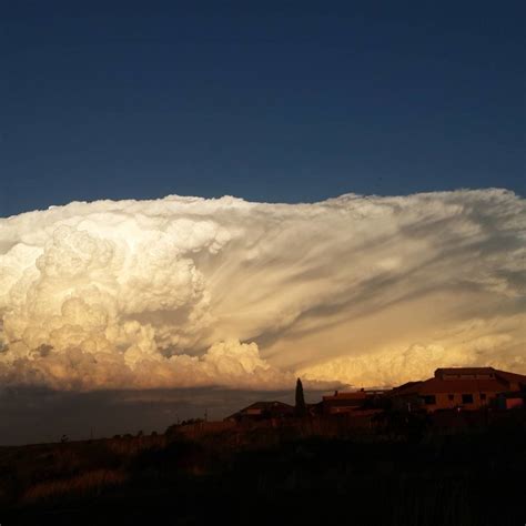 Powerful Cumulonimbus Cloud Appears In The Sky Of South Africa