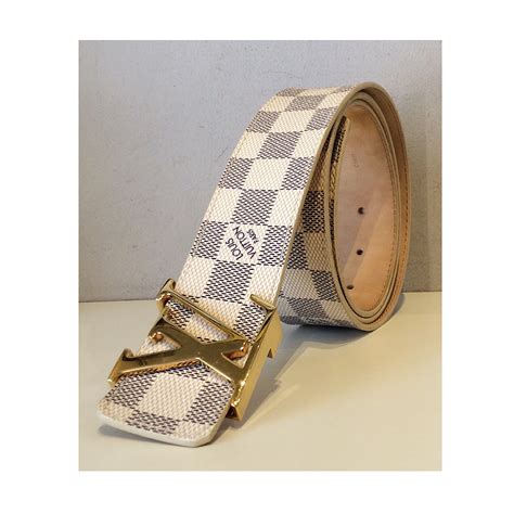 A world of elegance, inspiration and innovation. CINTURA LOUIS VUITTON DAMIER AZUR | PRAGMA ARTE SAS di ...