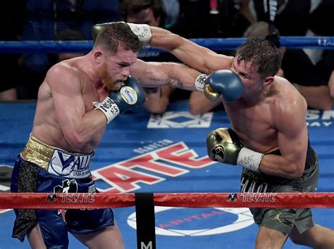 Gennady Golovkin And Saul Canelo Alvarez Fight To A Controversial