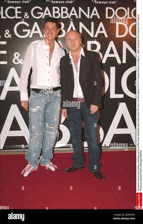 Domenico Dolce And Stefano Gabbana Arrive At The Dolce Gabbana Party