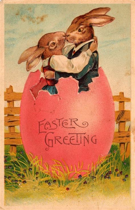 Vintage Easter Postcards House Of Hawthornes