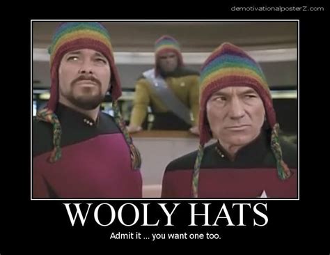 Wooly Hats Star Trek Funny Star Trek Trek