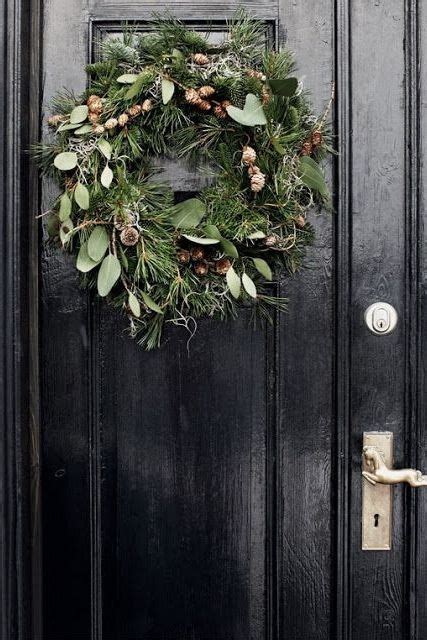 Elevate Your Entrance Wreaths On Black Doors