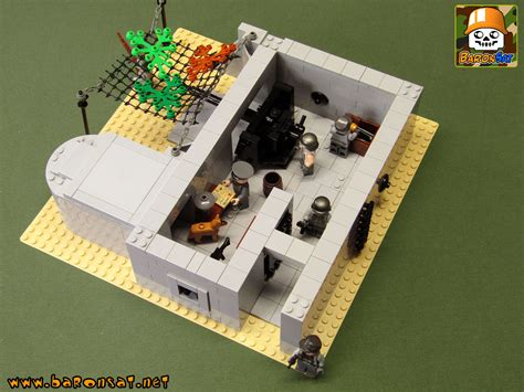 Lego Moc German Cannon And Observation Custom Brick Models
