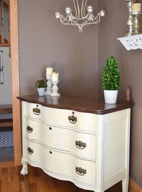 This type of look is most often found in the country's shabby chic and french decor. White Distressed Dresser - A Client's Vision Brought to ...