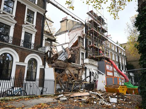 Dozens Evacuated From Homes After Houses Collapse In West London The