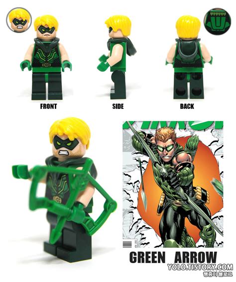 Lego Green Arrow Minifigure Flickr