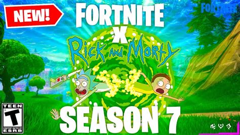 Fortnite Chapter 2 Season 7 Teaser Fortnite Rick And Morty Not Clickbait New Leaks And