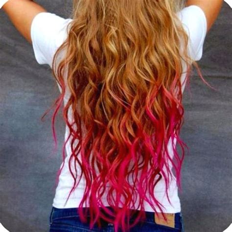 Pink Kool Aid Hair Next Time I Dip Dye Im Doing Bright