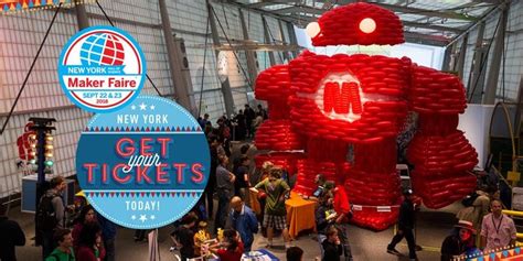 World Maker Faire New York—september 22 And 23 2018 Tickets Queens