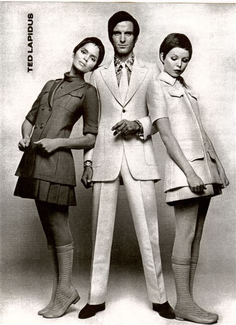 Ted Lapidus Designs Credited As A Pioneer In The Unisex Look And The