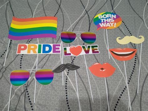 Pride Photo Booth Props Hobbies And Toys Stationary And Craft Occasions And Party Supplies On Carousell