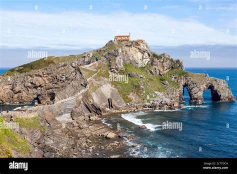 San Juan De Gaztelugatxe Basque Country Spain It Is An Islet On The