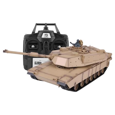 24ghz 116 Mia2 Remote Control Military Battle Rc Tank Upgraded