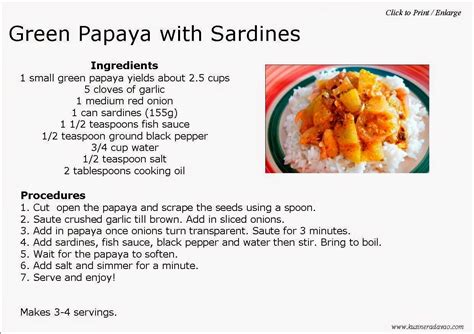 There Are A Number Of Filipino Vegetable Recipes Out There That Uses Green Papaya As An