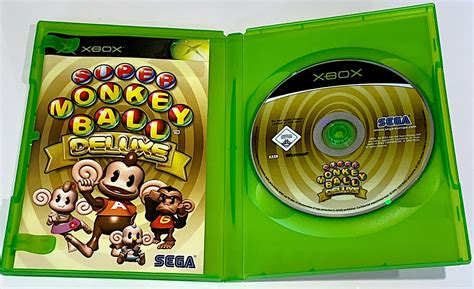 Mint Disc Xbox Original Super Monkey Ball Deluxe Free Postage