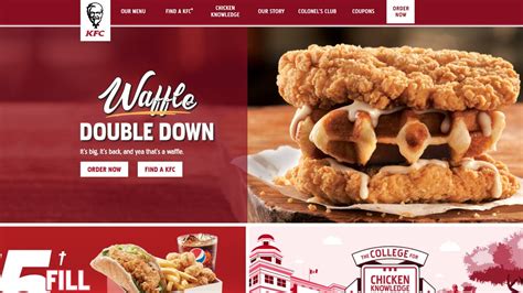 Kfc Canada Debuts Waffle Double Down Sandwich Fox News