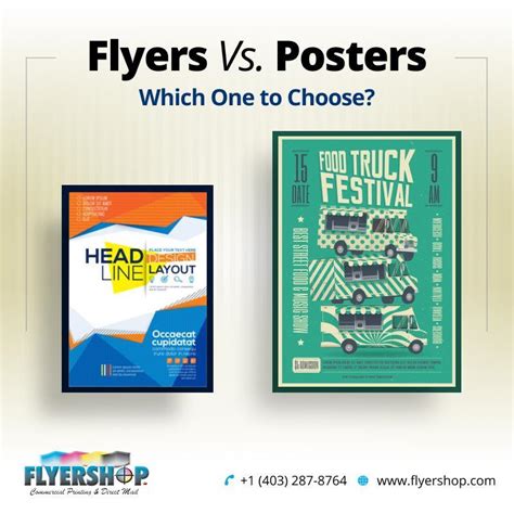 Flyers Vs Posters Which One Should You Choose By Flyershop Issuu