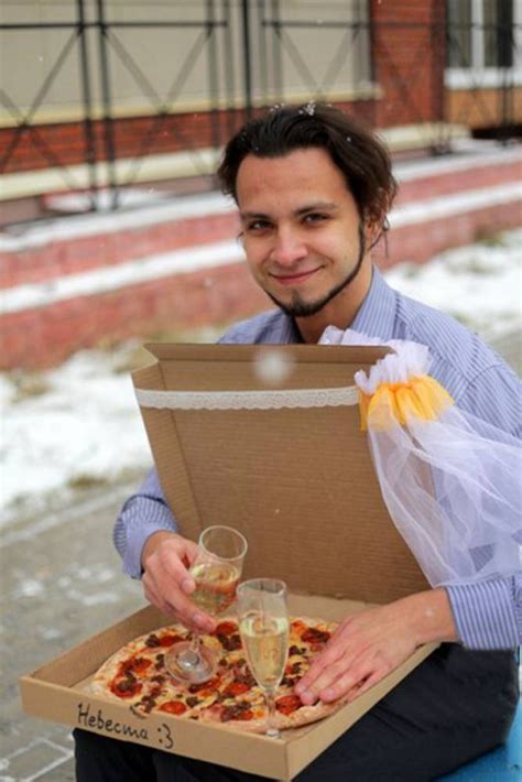 russian man marries pizza in tomsk because pizza would not betray you and i love it metro news