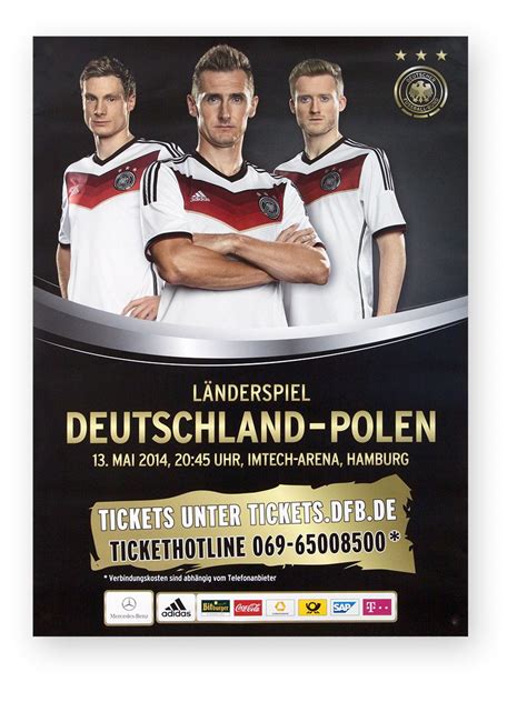 Denn mit ausnahme von kapitän robert lewandowski fehlen in polens kader spieler, die den sogenannten unterschied ausmachen können. Plakat zum Fußball-Länderspiel Deutschland vs. Polen. Die ...