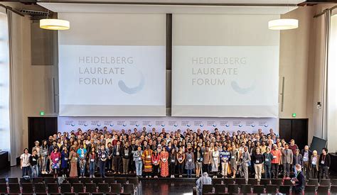 heidelberg laureate forum a magnet for mathematics and computer science heidelberg laureate