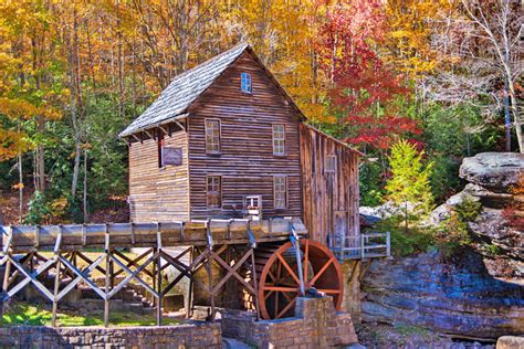 Glade Creek Grist Mill The Wanders