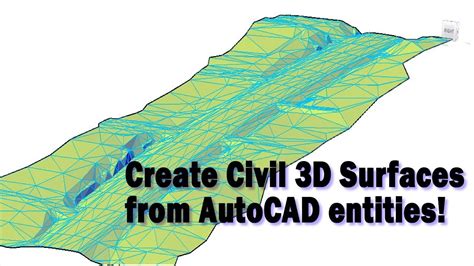 Autodesk Revit Creating Civil 3d Surfaces From Selected Drawing Objects