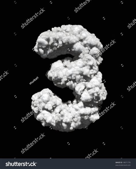 Cloud Font Stock Illustration 18071770 Shutterstock
