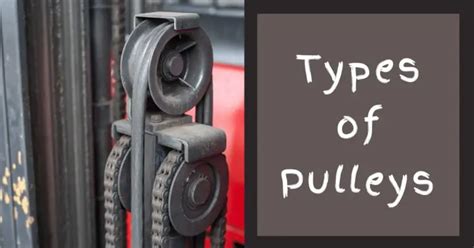 Types Of Pulleys Physicsgoeasy