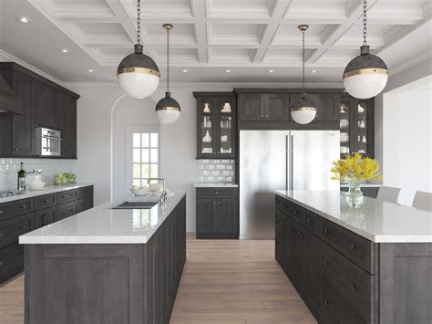 A kitchen region is thought going to be the primary part of the home in which a significant selection of jobs is done. Natural Grey Shaker Pre-Assembled Kitchen Cabinets - The ...