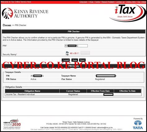How To Use Kra Itax Pin Checker Functionality On Itax Portal