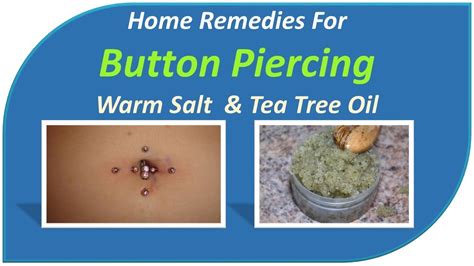 Home Remedies For An Infected Belly Button Piercing Warm Salt And Tea
