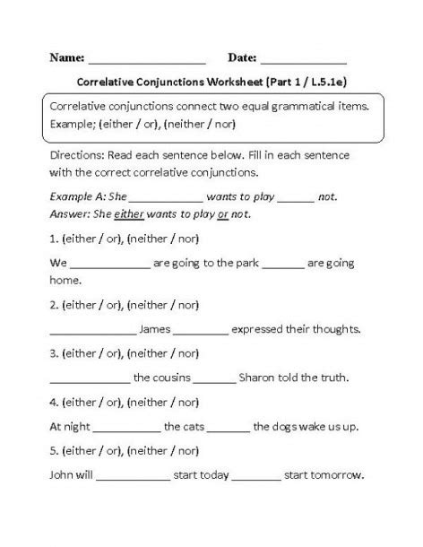 Printable Spanish Worksheets 5th Grade