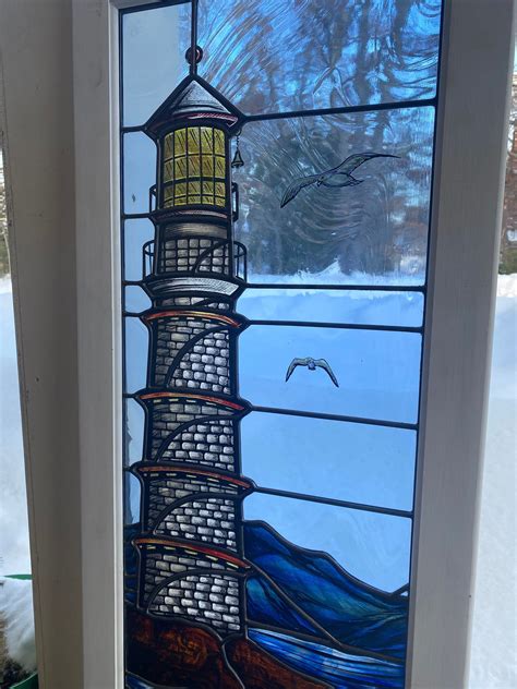 Nautical Stained Glass Delight Amazing Artistic Piece Of Stained