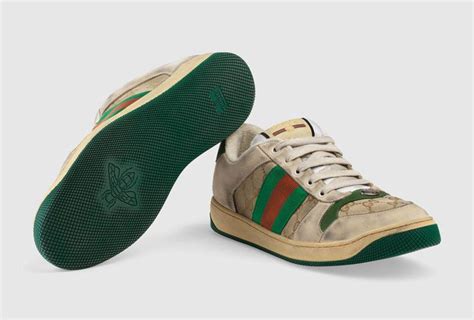 Gucci Just Launched Dirty Sneakers That Cost More Than The Rent Of A 3