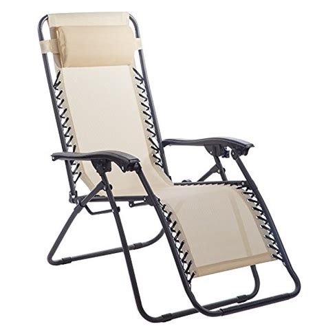 Ozark trail 500 lb capacity xxl director chair lb heavy. Zero Gravity Chair Lounge Recliner Outdoor Beach Patio ...