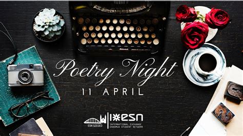 Poetry Night | ESN Szeged