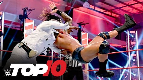 Top 10 Raw Moments Wwe Top 10 July 13 2020 Youtube