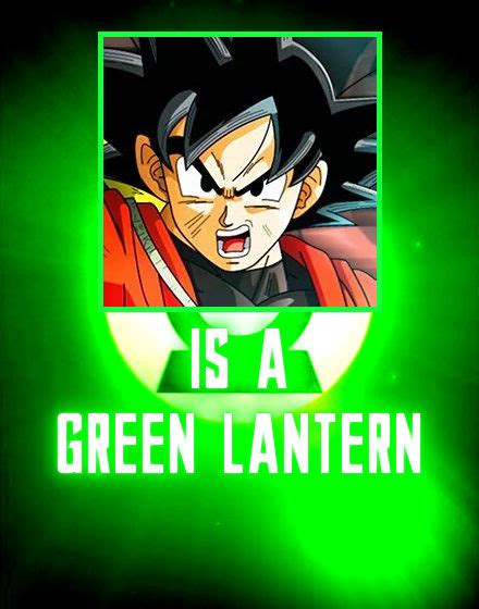 Goku Is A Green Lantern By Scott910 On Deviantart