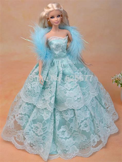 Barbie Beautiful Blue Lace Dress Barbie Dress Barbie Gowns Barbie