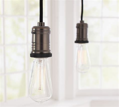 Exposed Bulb Pendant Track Lighting Contemporary Track Heads And